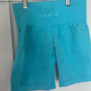NVGTN Pro Shorts Aqua